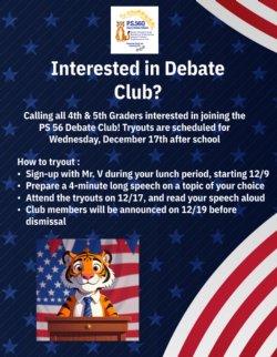 Debate Club Flyer (English)